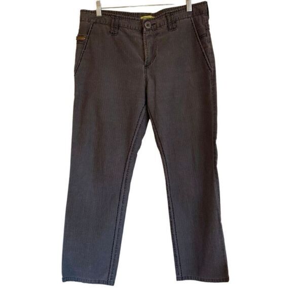 EUC Gianni Versace Jeans Pin Striped Faded Soft Black Gray Denim Jeans - Picture 17 of 17